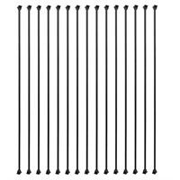 Sidasu 15 Pack Iron Balusters Square Hollow Stair