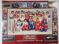 WINSTON CUP SPEEDWAY MAY 17,1987 RACE CAR DRIVERS