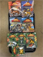 Lot of 8 Mattel Disney Lion King toys.