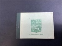 Canadian stamp booklet