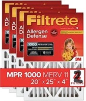 Filtrete 20x25x4 Air Filter 2 Pack $95