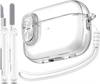 MHYALUDO Airpods Pro 2nd Generation Case with Secu