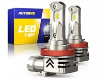 AUTOONE LED Light DD-10S Bulbs 6000K White 26W/Bul