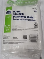 Project Source - (9' x 12') Plastic Drop Cloths