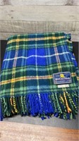 Highland Tweeds NS Tartan 100% Wool 60" X 54" Blan