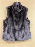 Vintage Reversible Women's Fur Vest