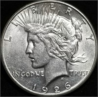 1926-S Peace Silver Dollar BU from Set