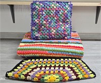 Crochet Afghan & Pillow