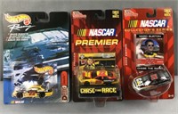 NASCAR caterpillar ward burton hot wheels cars