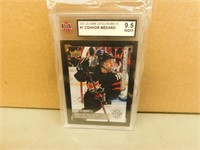 2023 UD Connor Bedard #1 Graded Hockey Card