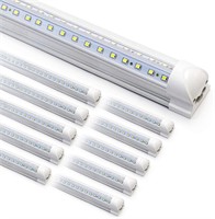 10-Pack 8ft LED Shop Light Fixture