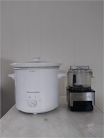 Crock pot and Food Processor