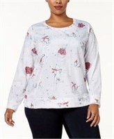 $56.50 Size 1X Style & Co Polar Bear Sweatshirt