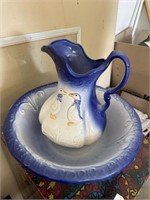 Water Pitcher and Basin  G45