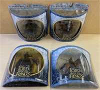 4 LOTR WARRIORS AND BATTLE BEASTS SETS