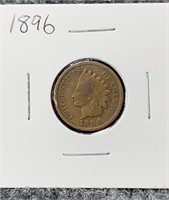 Indian Head Penny 1896