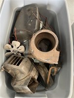 1955-56 Chevy Heater Box, Blowers w/Tote