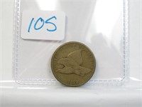 1858 P Flying Eagle Cent