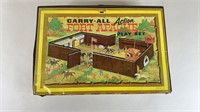 Vtg Marx Carry-All Fort Apache Action Playset