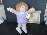 Andre Cabbage Patch Doll w/ Birth Certificate