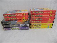 (11) Pokémon VHS Lot