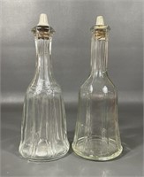 Two Vintage Barber Shop Bottles
