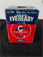 Vintage ever ready battery number 738 n e d a205