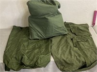 3 U.S. Military Duffel Bags