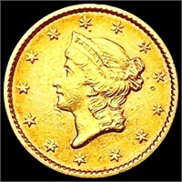 1852 Rare Gold Dollar LIGHTLY CIRCULATED