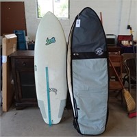 Surfboard - about 6 feet tall