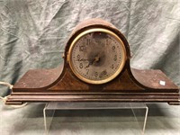 Wood Mantle Clock - As Is