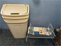 Trash Cans & Stacking Shelves