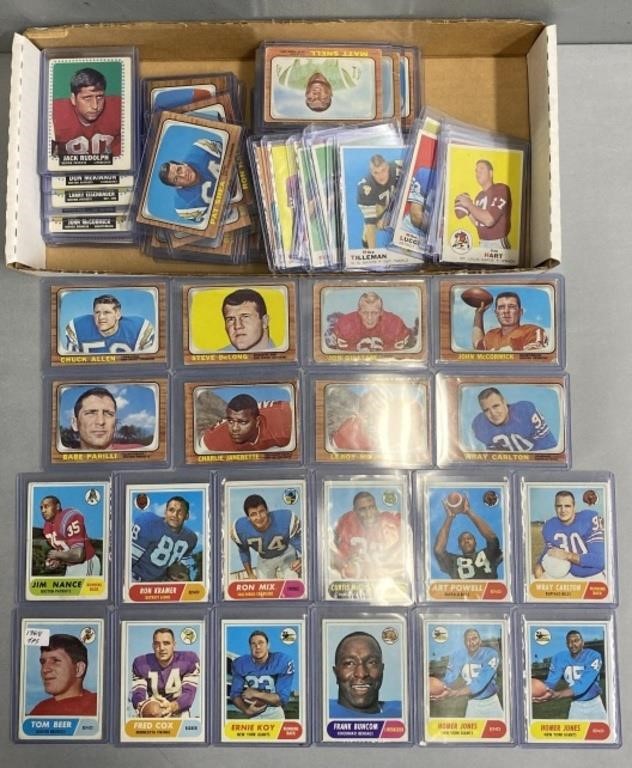 Vintage Football Cards Lot Collection