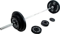 *BalanceFrom Cast Iron Olympic Weight set*