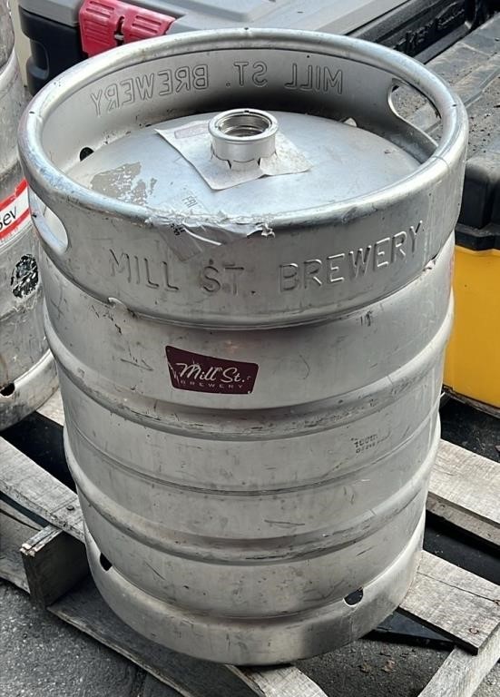 Mill ST. Brewery Beer Keg. EMPTY