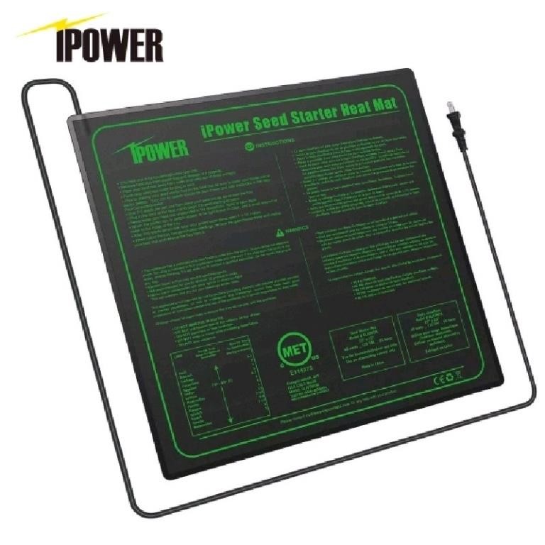 Open Box iPower Seedling Heat Mat 20"x20" Seed Sta