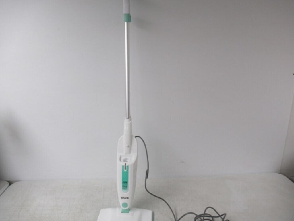 "As Is" Shark S1000C Steam Mop, White/Seafoam Blue