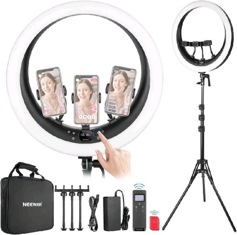 New NEEWER Ring Light RP19H 19 inch with Stand and