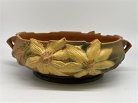 Roseville Pottery Clematis Bowl.