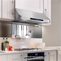 Cosmo QS75 30-in Ducted SS Range Hood