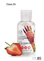 Case of 24 The Body Shop Strawberry Hand Cleanse