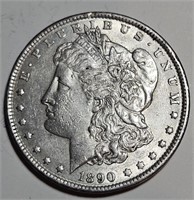 1890 XF Plus Morgan Dollar