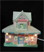 Cottontail Lane lighted Floral Cottage