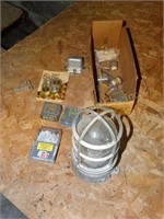 Nails, fuses & safety cage light
