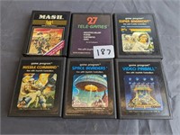 lot of 6 Atari games