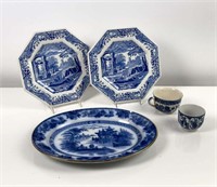 Blue and White Ceramics Lot