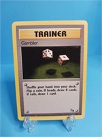 OF)  VINTAGE Pokémon trainer Gambler