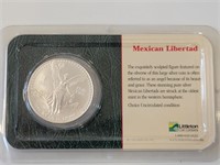 1995 1 Onza Silver .999 Mexico Libertad