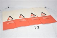 Set of 4 Original Allis-Chalmers Parts Bags
