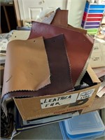 Leather remnants, etc